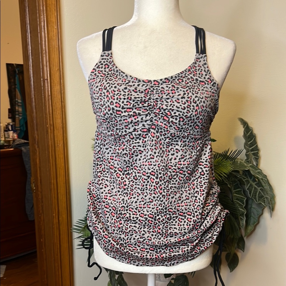 Leopard Print Swim Tankini